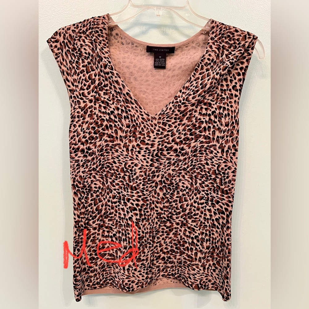Animal print tank